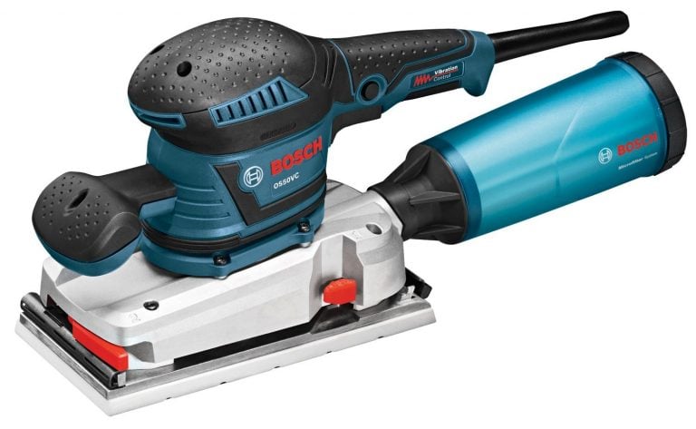Bosch OS50VC 120-Volt 3.4-Amp Variable Speed 12-Sheet Orbital Finishing Sander with Vibration Control