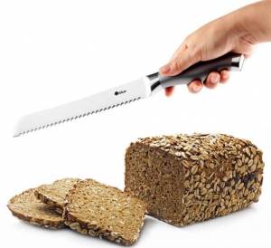 ORBLUE Stainless Steel Serrated Bread Slicer Knife