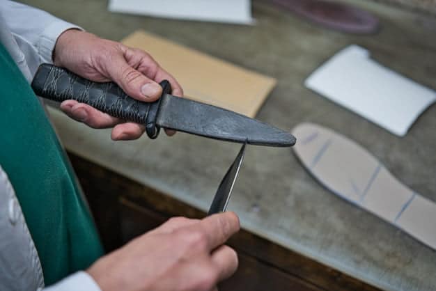 how to sharpen knives without a sharpener